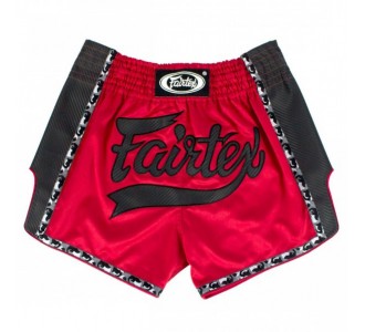 Шорты для тайского бокса Fairtex (BS-1703 red/black)